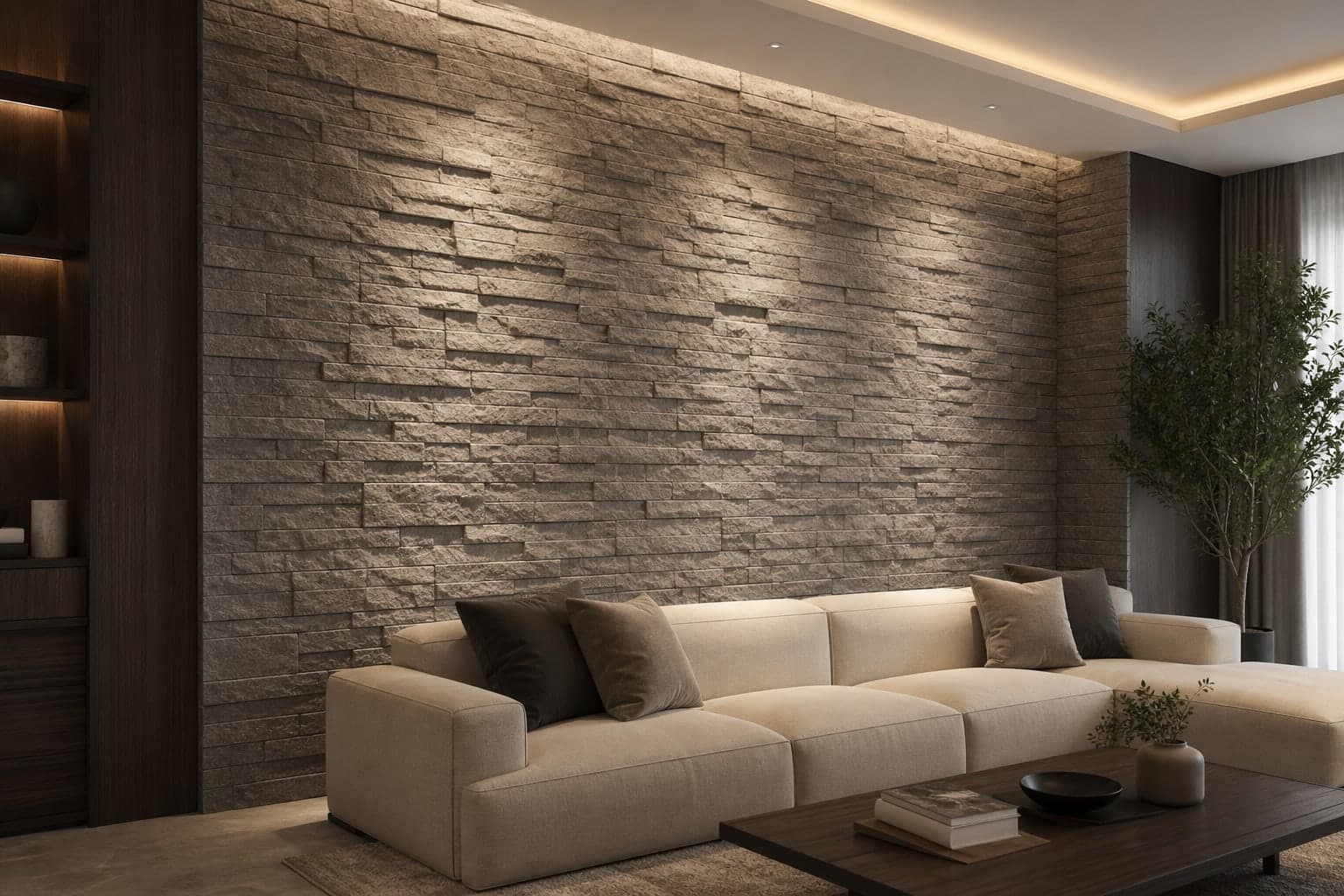 PU Stone finish 1